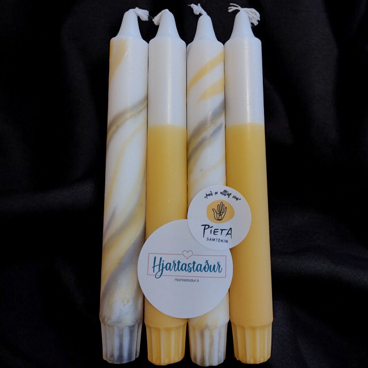 Kerti Grá & Gul | 4 stk Píeta