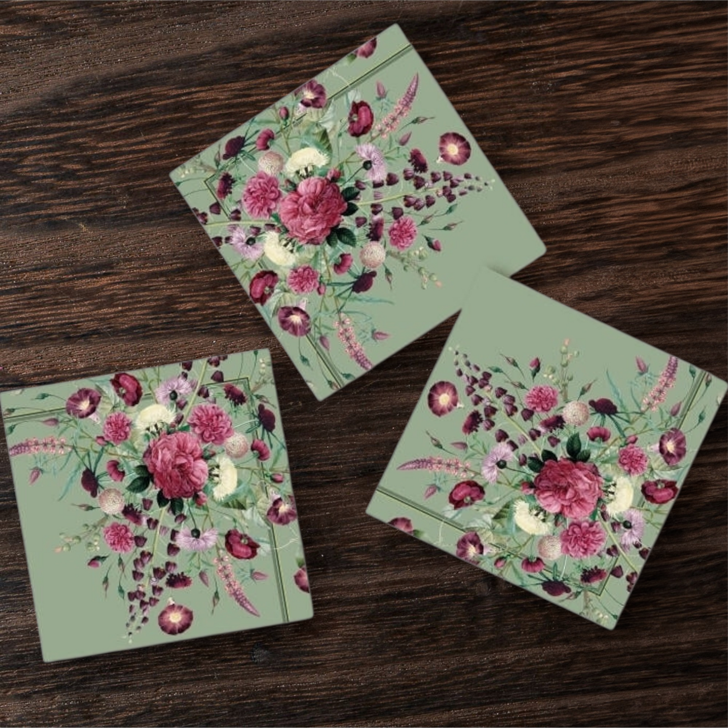 Gjöf | Kerti & Servíettur Sumar