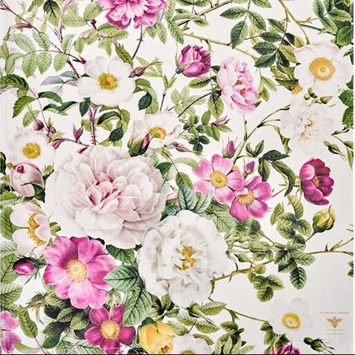 Gjöf | Kerti & Viskustykki Sumar