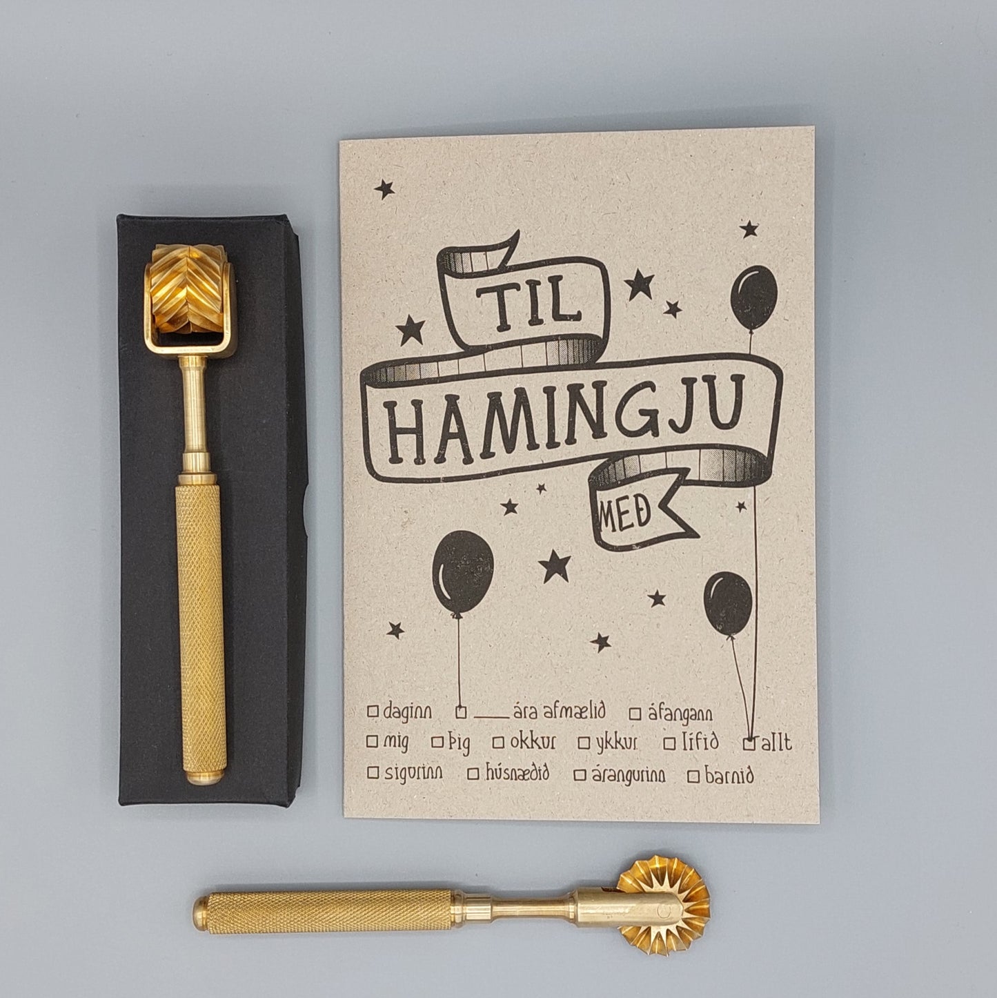 Gjöf | Járnin tvö!