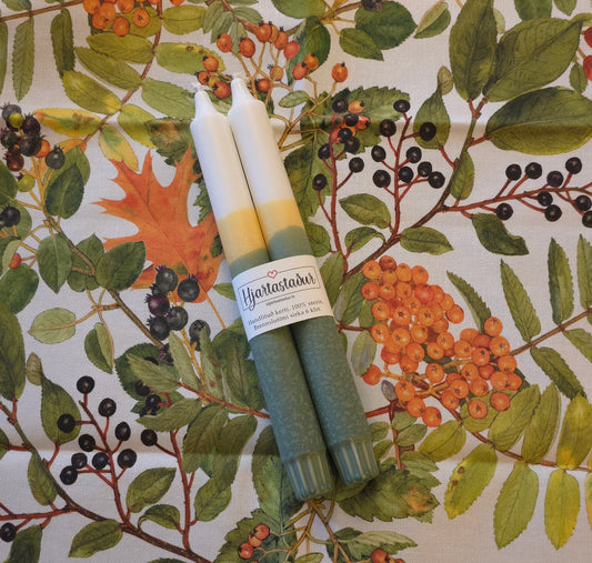 Gjöf | Kerti & Viskustykki Haust