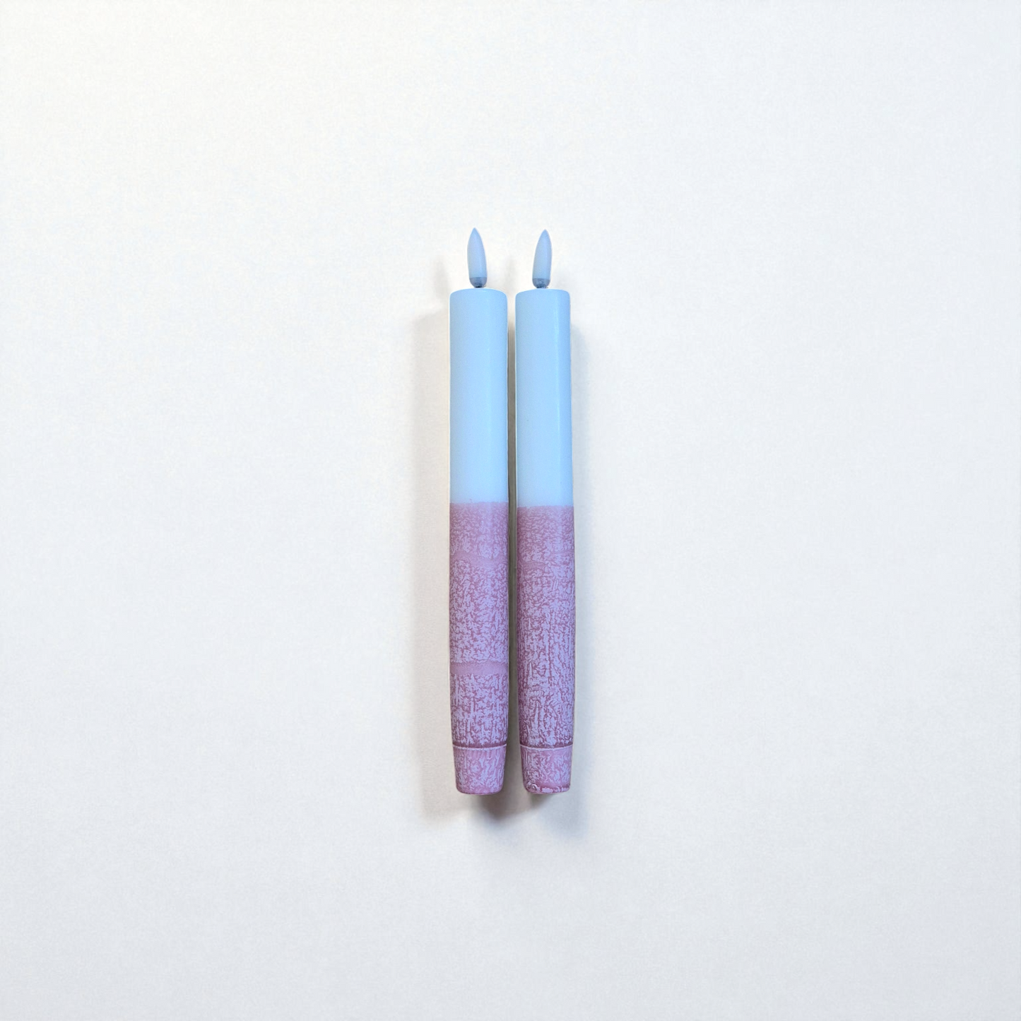 Beige LED kerti - Par